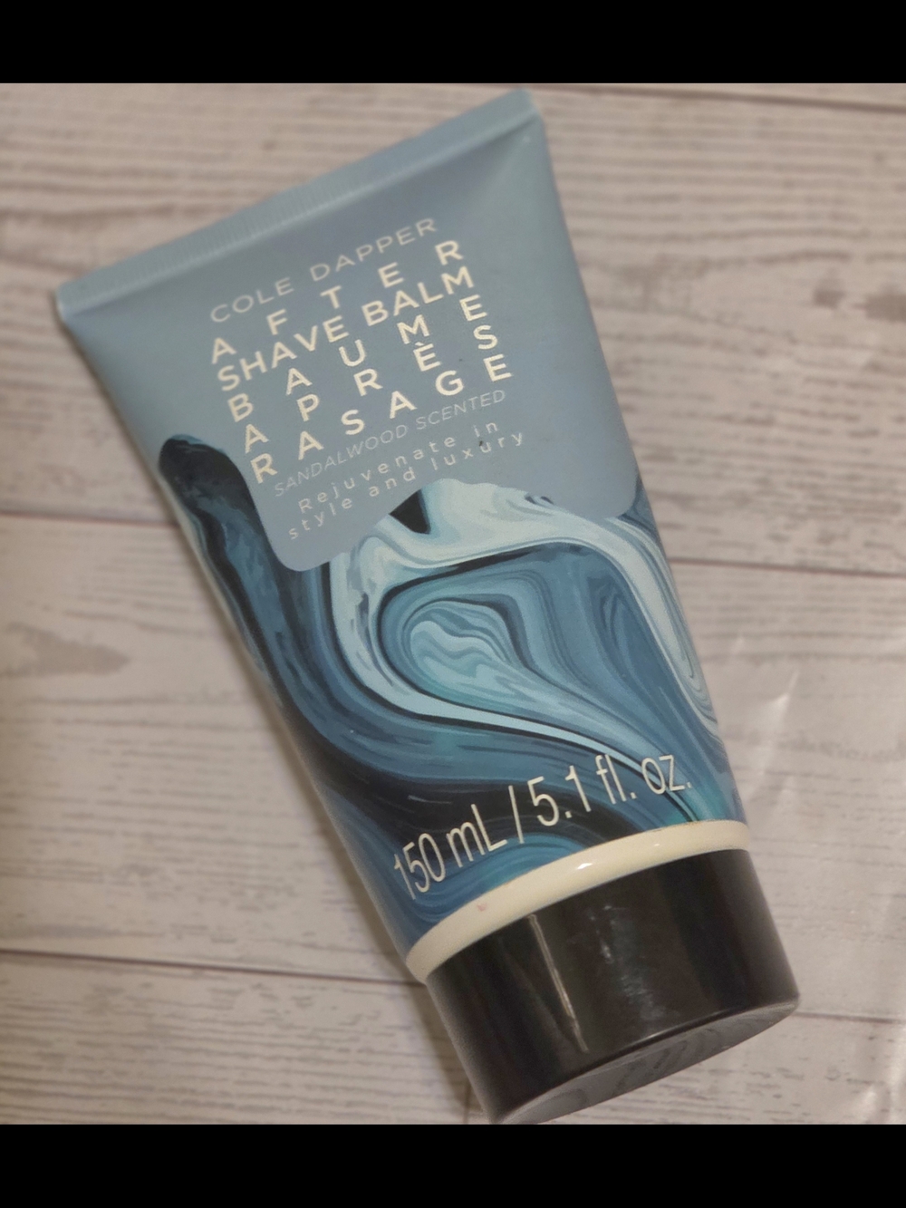 Sandalwood Scented After Shave Balm - Blue